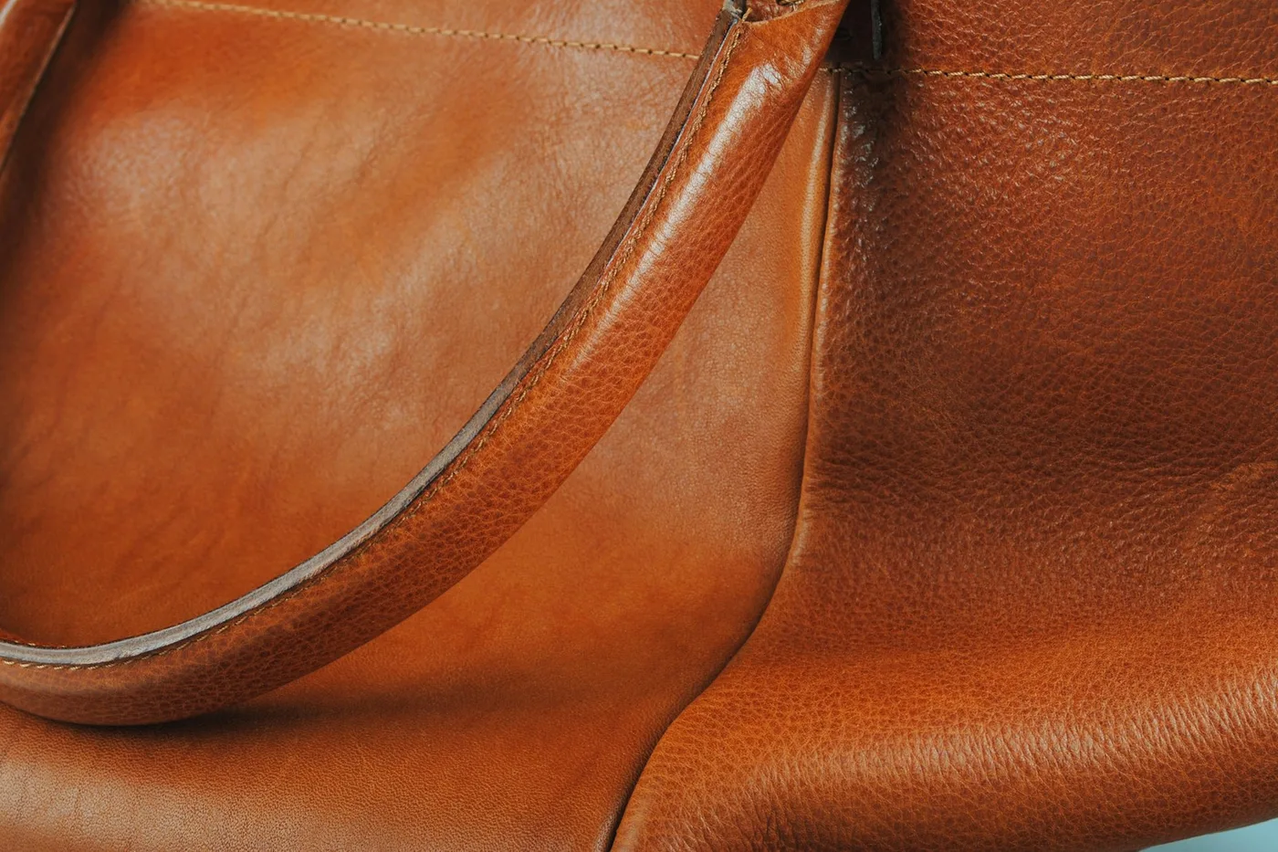 Sac Cabas en Cuir Grainé