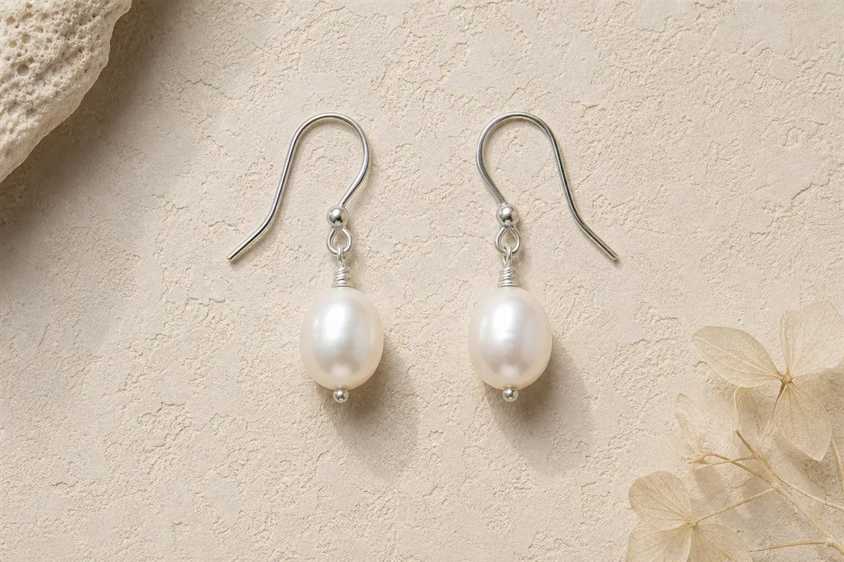 Boucles d'Oreilles Perles N°10