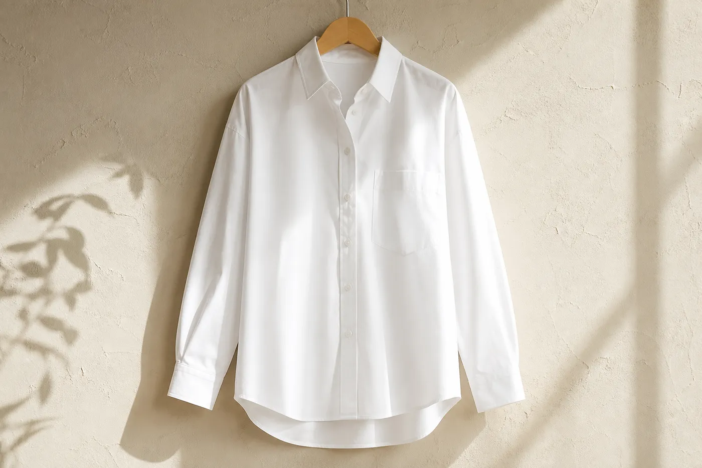 Édition Chemise Oversize en Popeline Essentiel