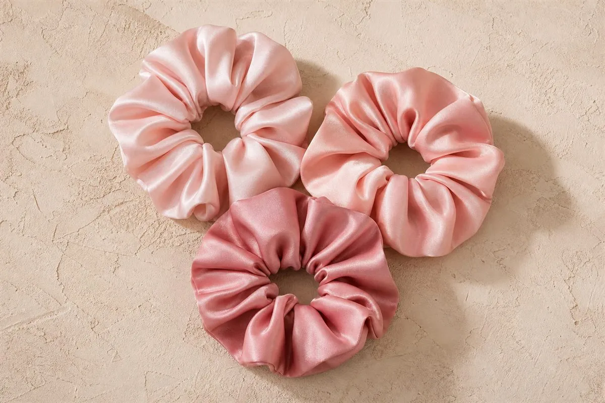 Lot de 3 Chouchous en Soie N°13