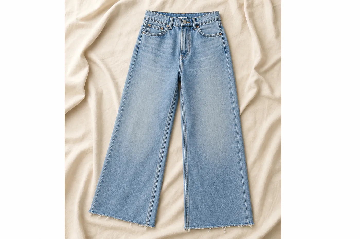 Jean Wide Leg Taille Haute Muse