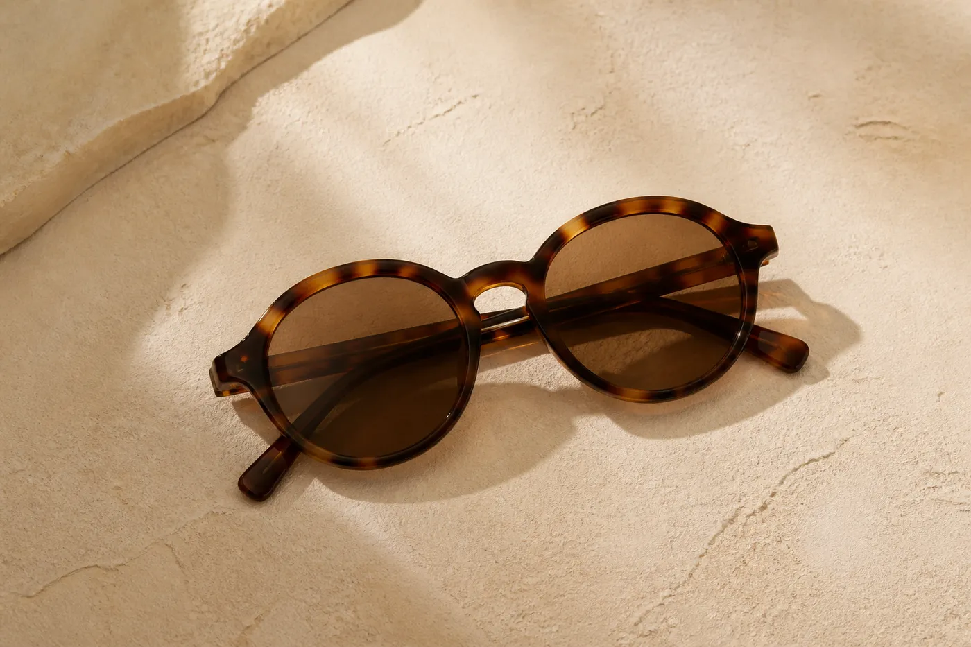 Lunettes de Soleil Rondes Essentiel